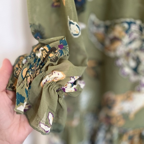 FREE PEOPLE dress small button down - Picture 3 of 7